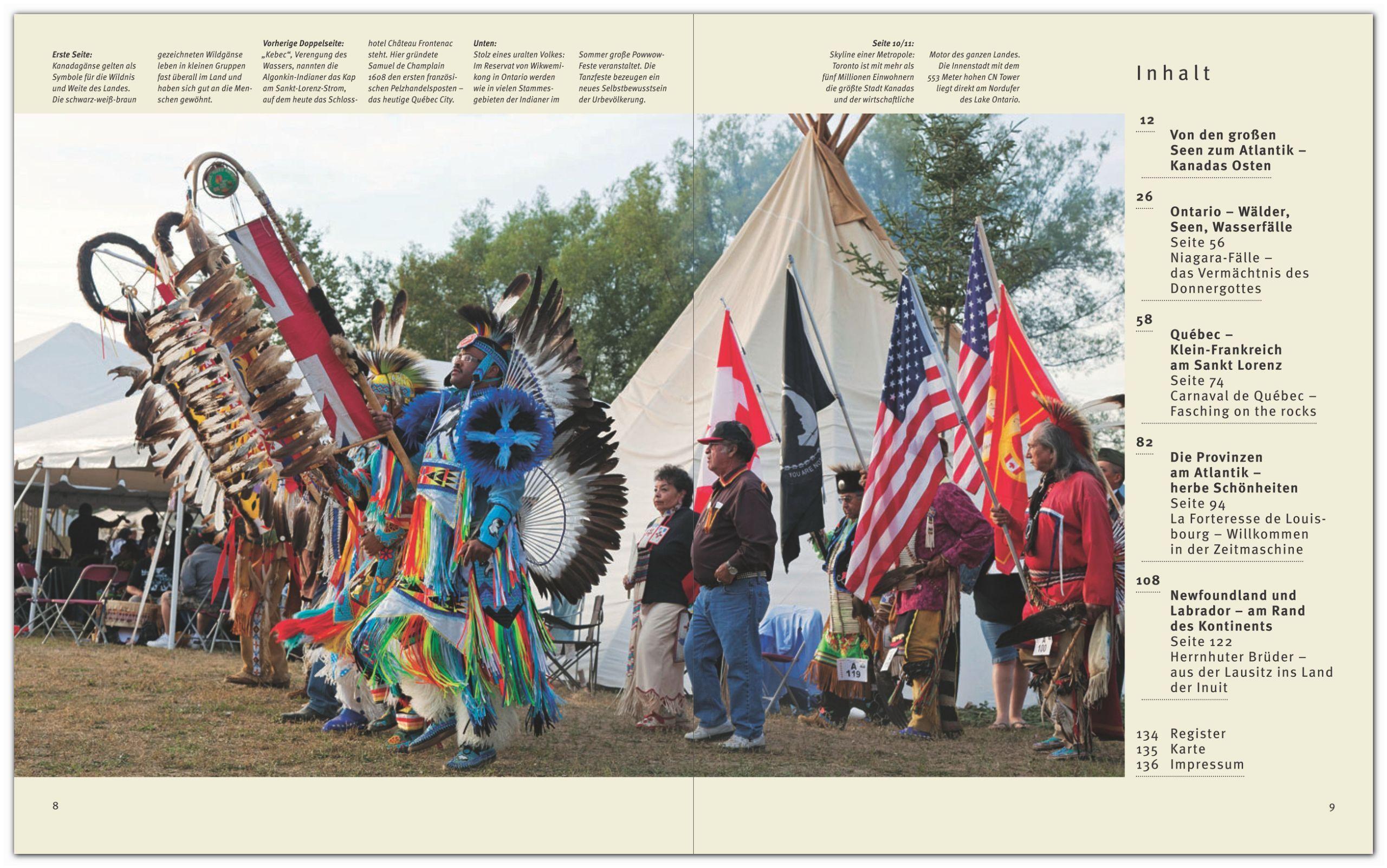 Beispielinhalt (Bild) Reise durch Kanada