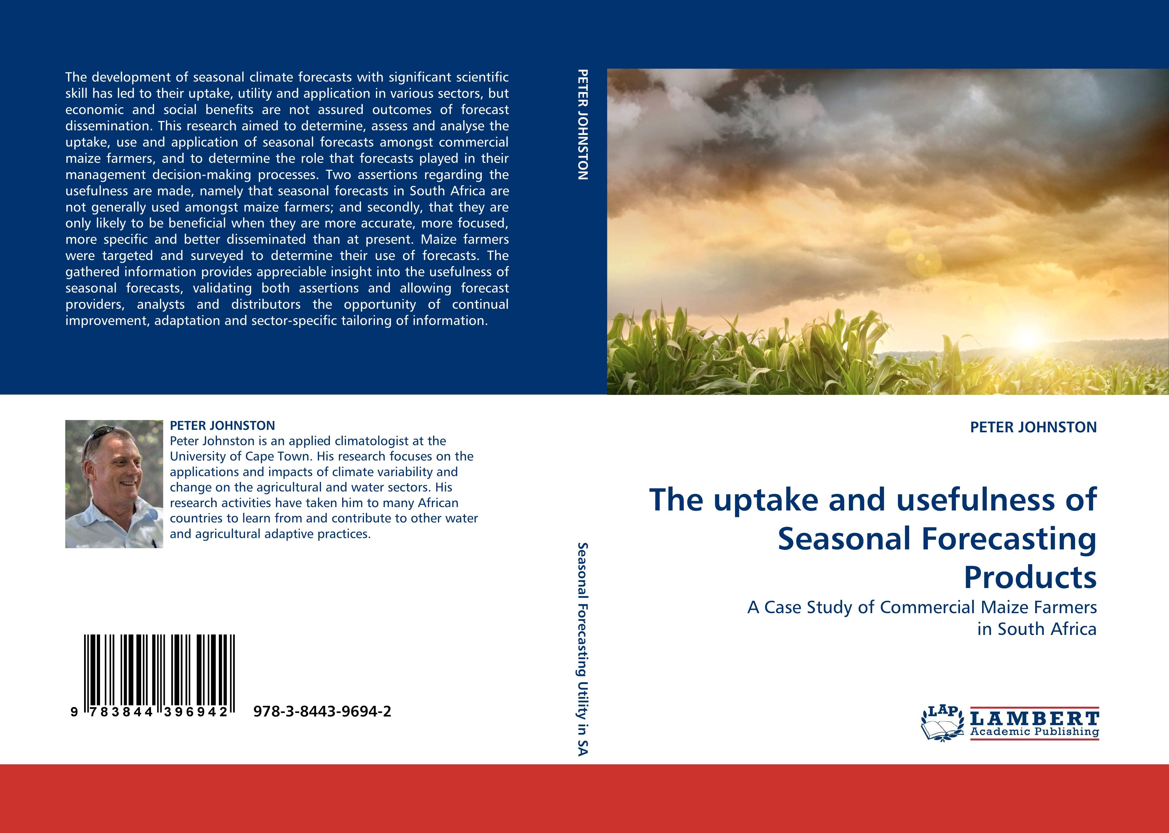 Vorderes Coverbild The uptake and usefulness of Seasonal Forecasting Products