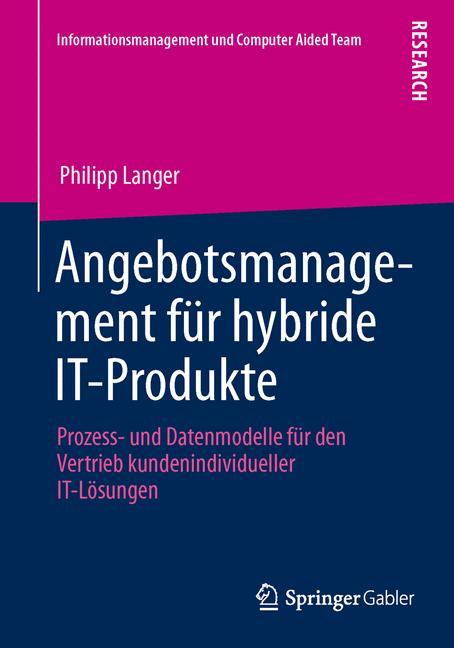 Vorderes Coverbild Angebotsmanagement für hybride IT-Produkte