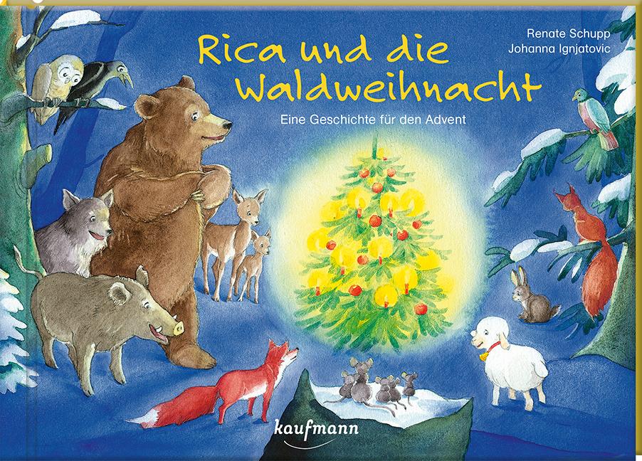Vorderes Coverbild Rica und die Waldweihnacht
