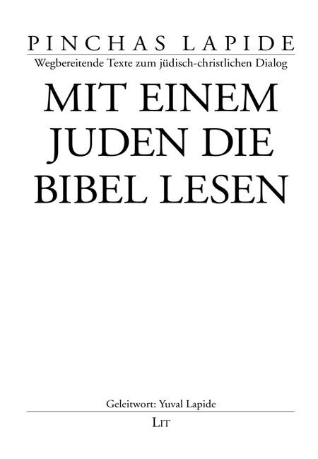 Vorderes Coverbild Mit einem Juden die Bibel lesen