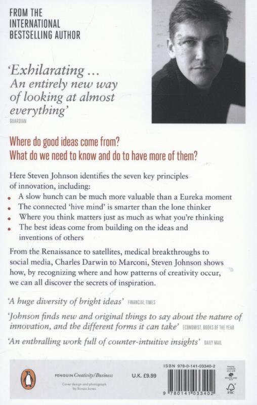 Rückseitencover Where Good Ideas Come From