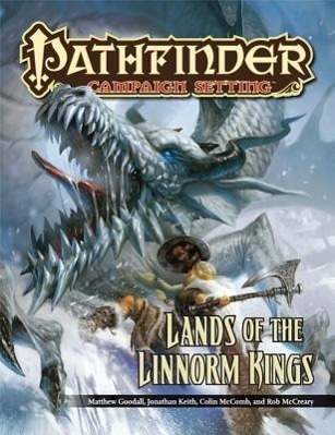 Vorderes Coverbild Pathfinder Campaign Setting: Lands of the Linnorm Kings