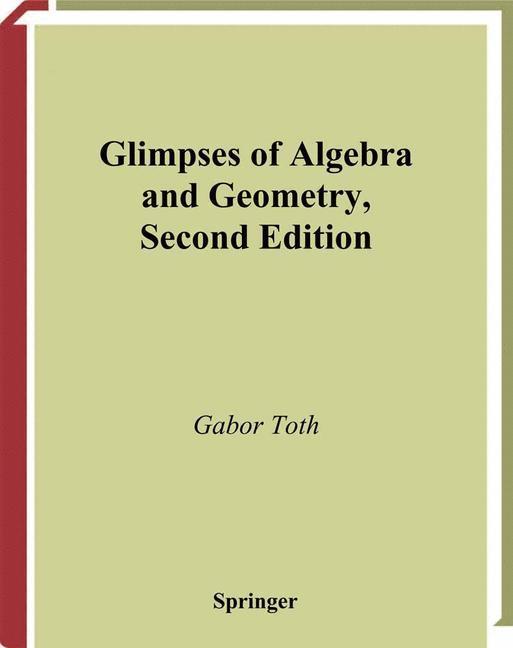 Beispielinhalt (Bild) Glimpses of Algebra and Geometry