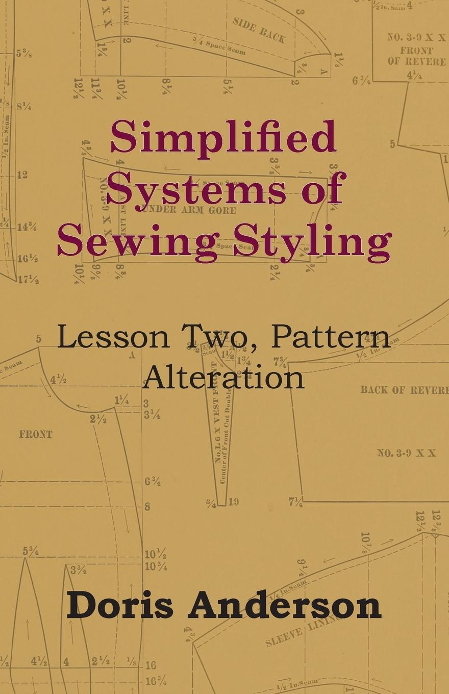 Vorderes Coverbild Simplified Systems of Sewing Styling - Lesson Two, Pattern Alteration