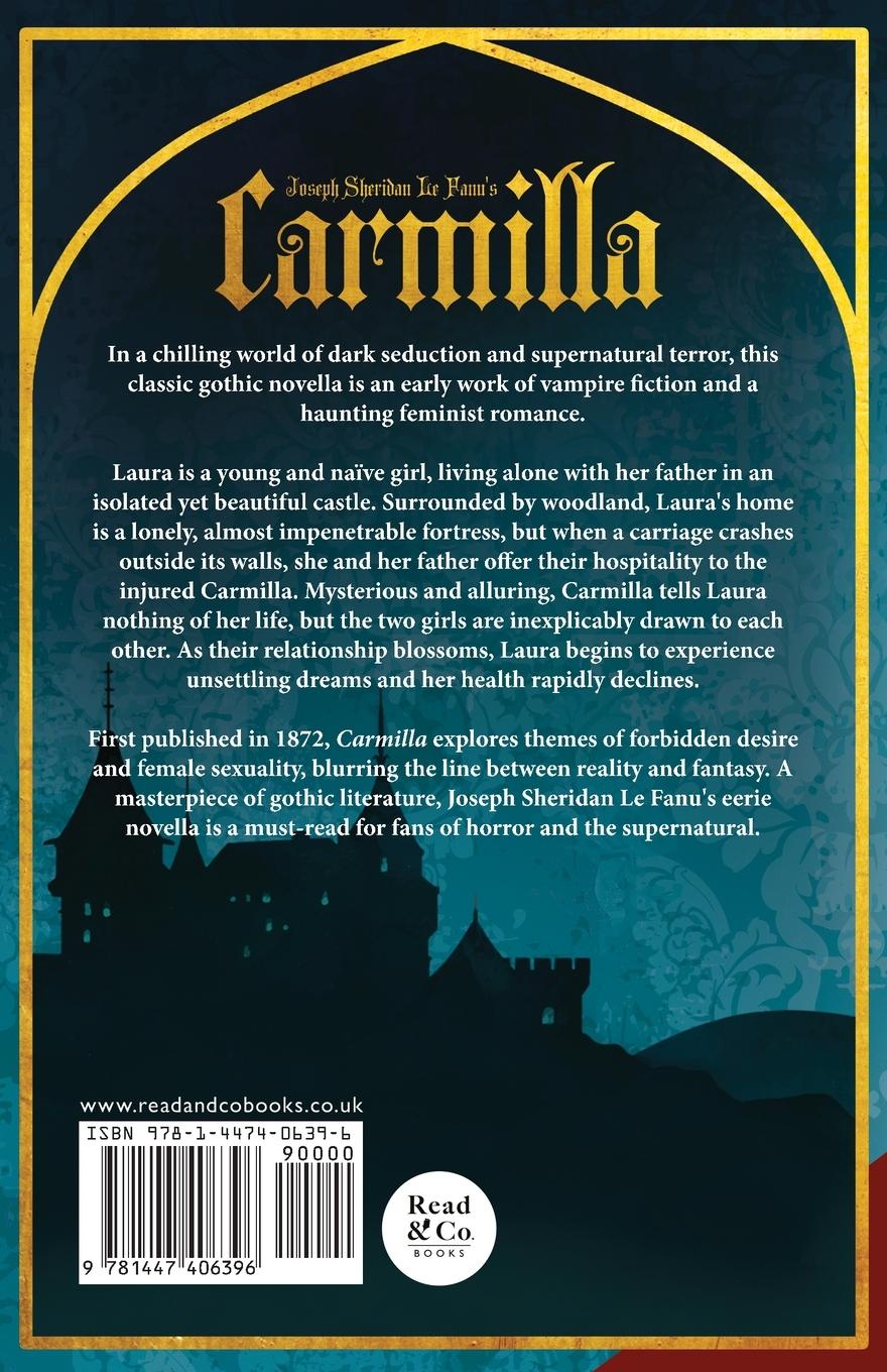 Rückseitencover Joseph Sheridan Le Fanu's Carmilla