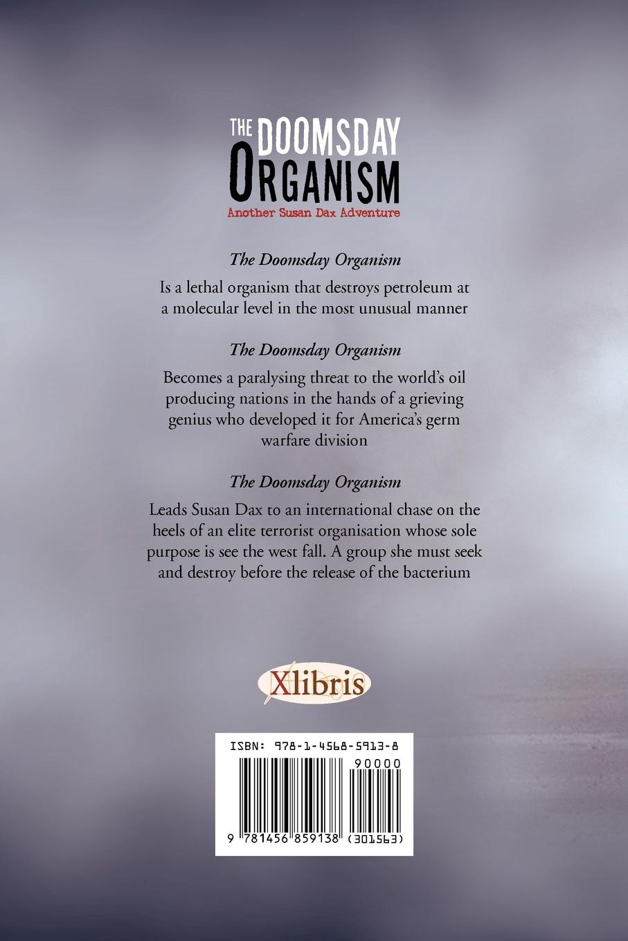 Rückseitencover The Doomsday Organism