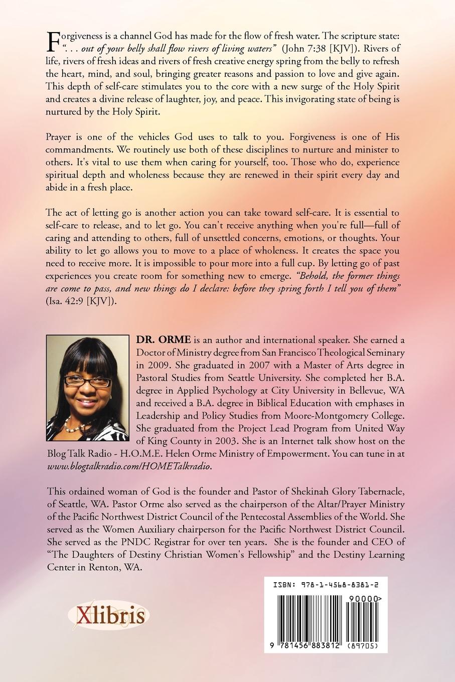 Rückseitencover Self Care Through Prayer and Forgiveness