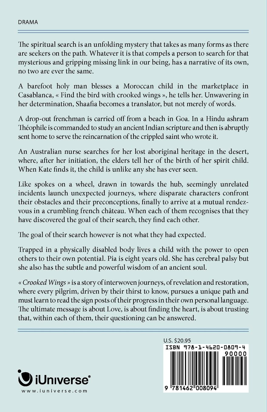 Rückseitencover Crooked Wings