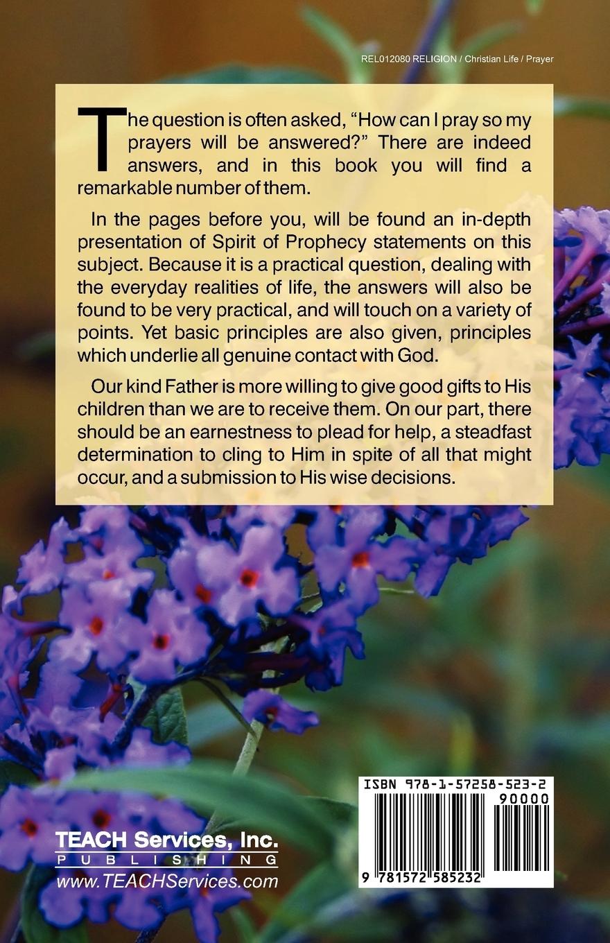 Rückseitencover Answers to Prayer