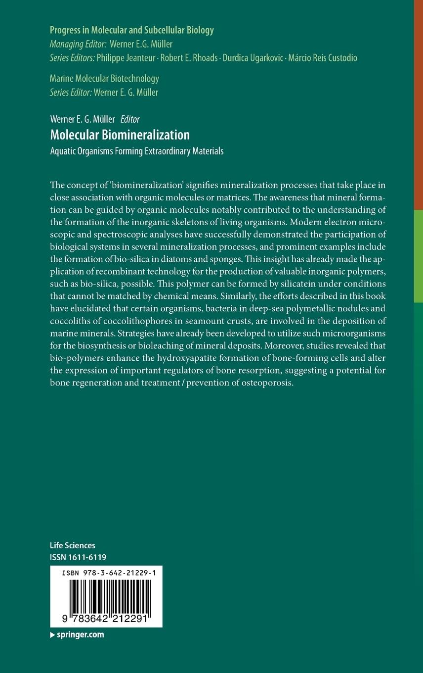 Rückseitencover Molecular Biomineralization