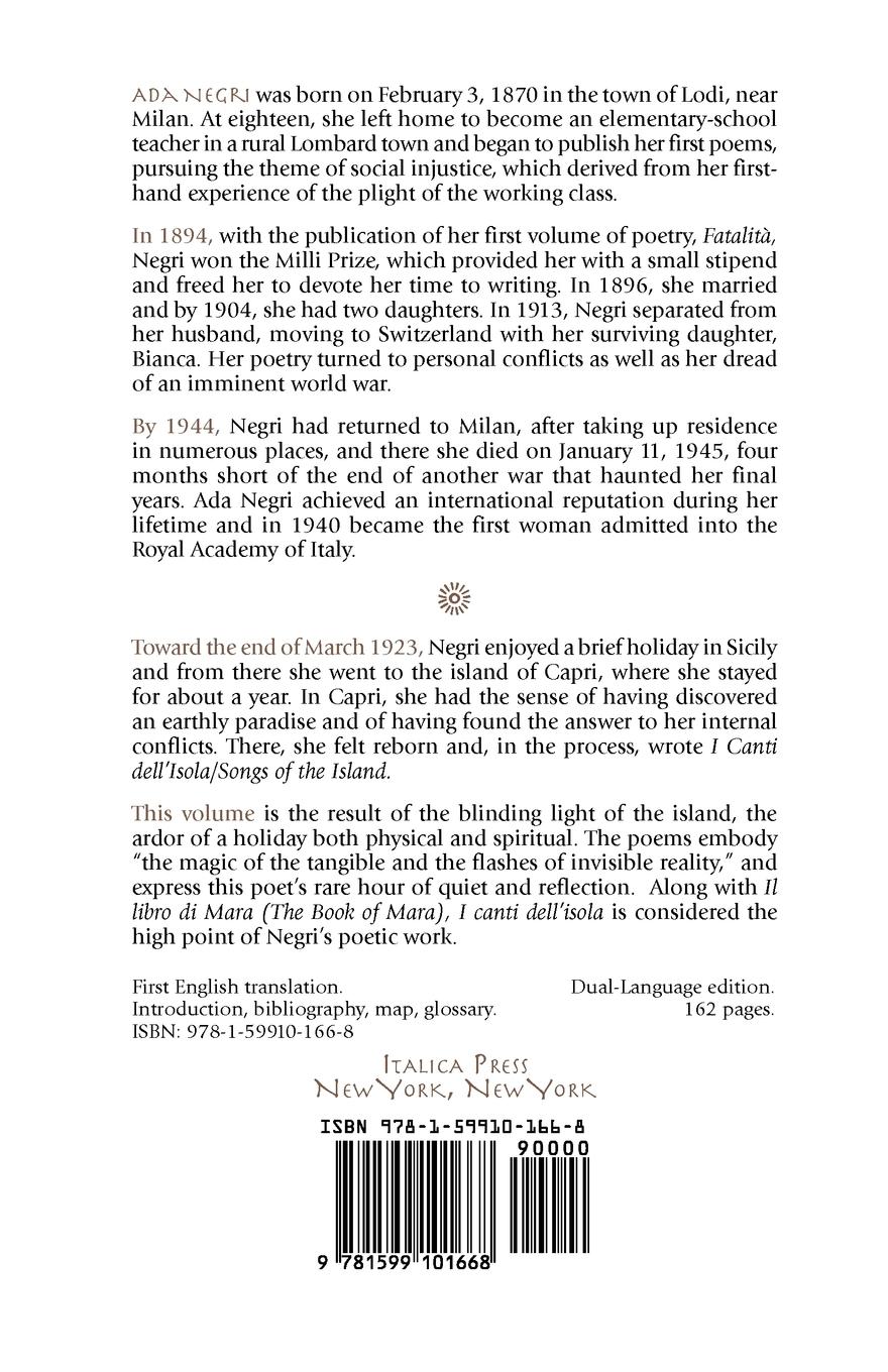 Rückseitencover Songs of the Island