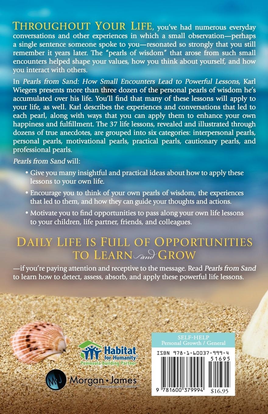 Rückseitencover Pearls from Sand