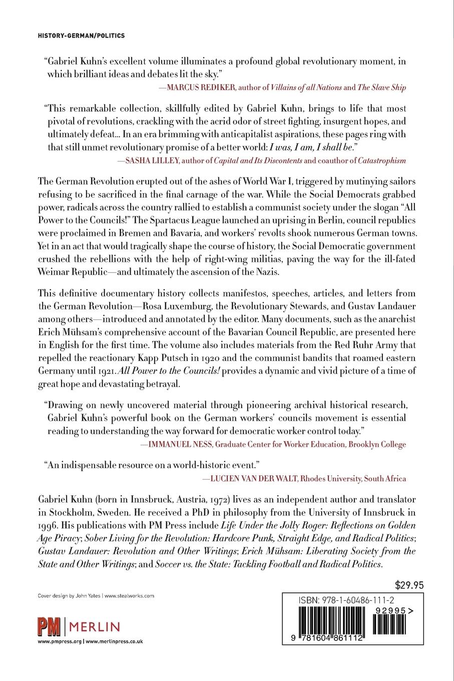 Rückseitencover All Power to the Councils!