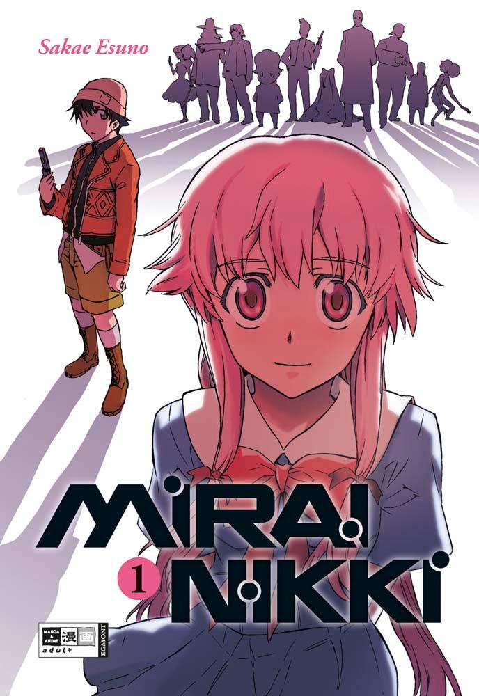 Vorderes Coverbild Mirai Nikki 01