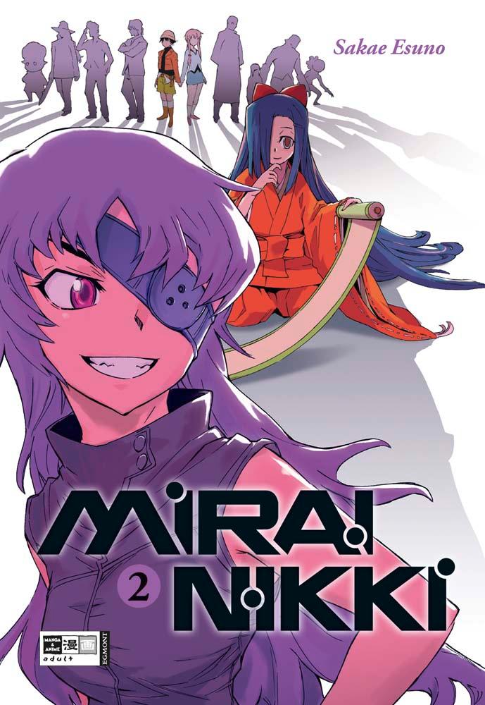 Vorderes Coverbild Mirai Nikki 02