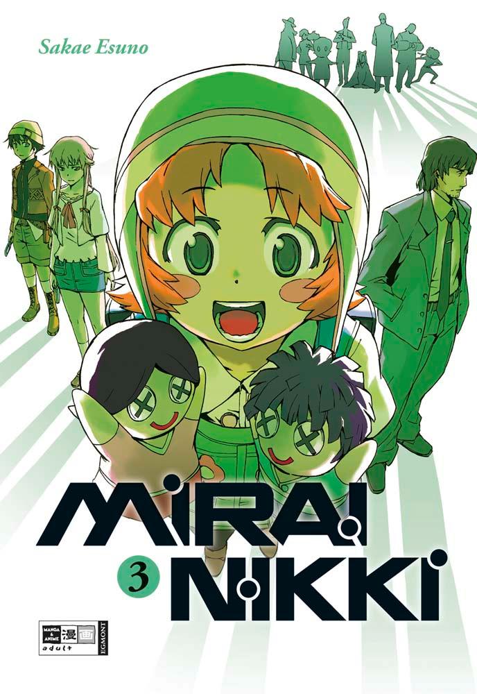 Vorderes Coverbild Mirai Nikki 03