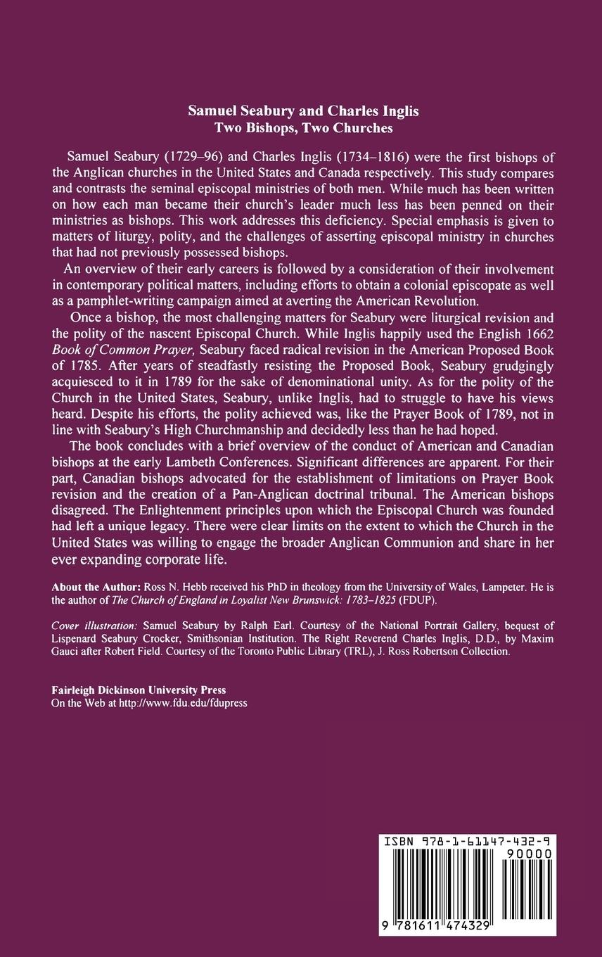 Rückseitencover Samuel Seabury and Charles Inglis