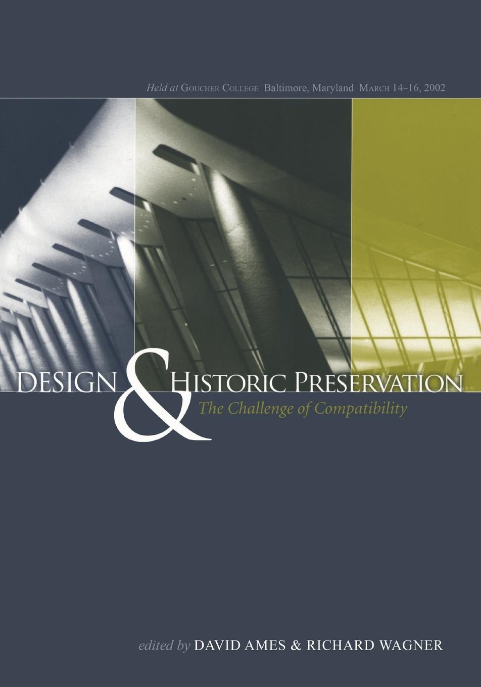 Vorderes Coverbild Design and Historic Preservation