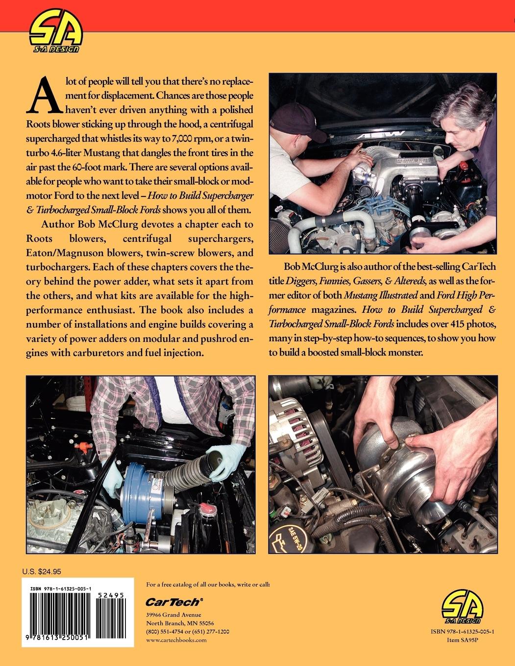 Rückseitencover How to Build Supercharged & Turbocharged Small-Block Fords