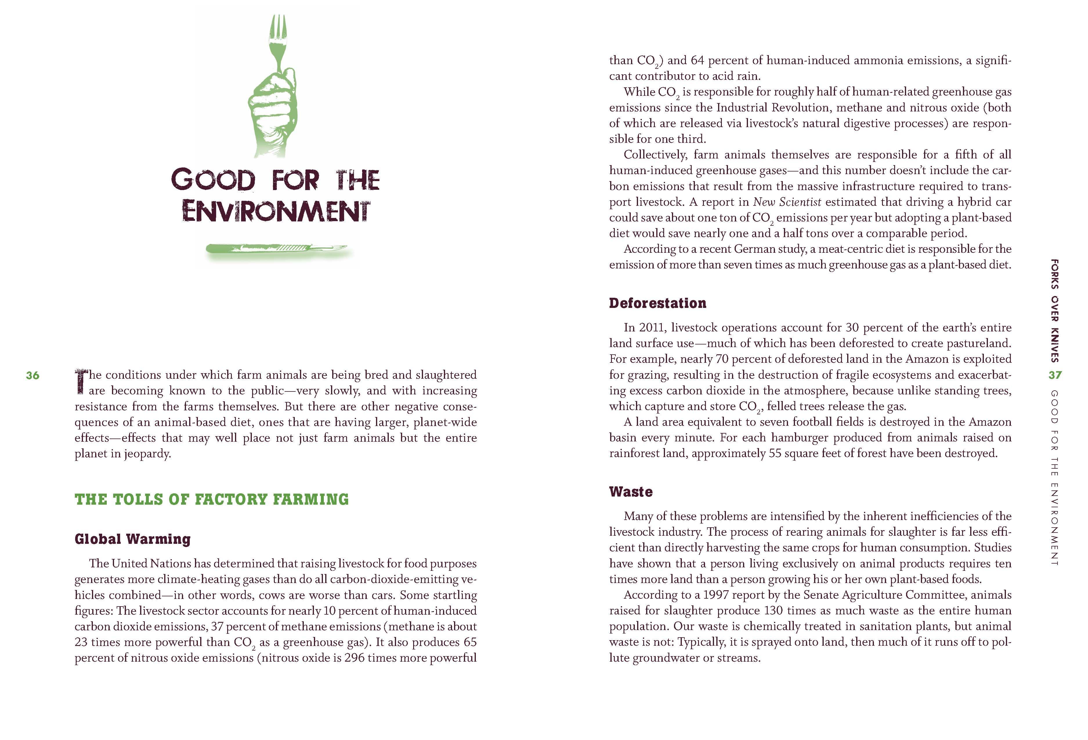 Beispielinhalt (Bild) Forks Over Knives