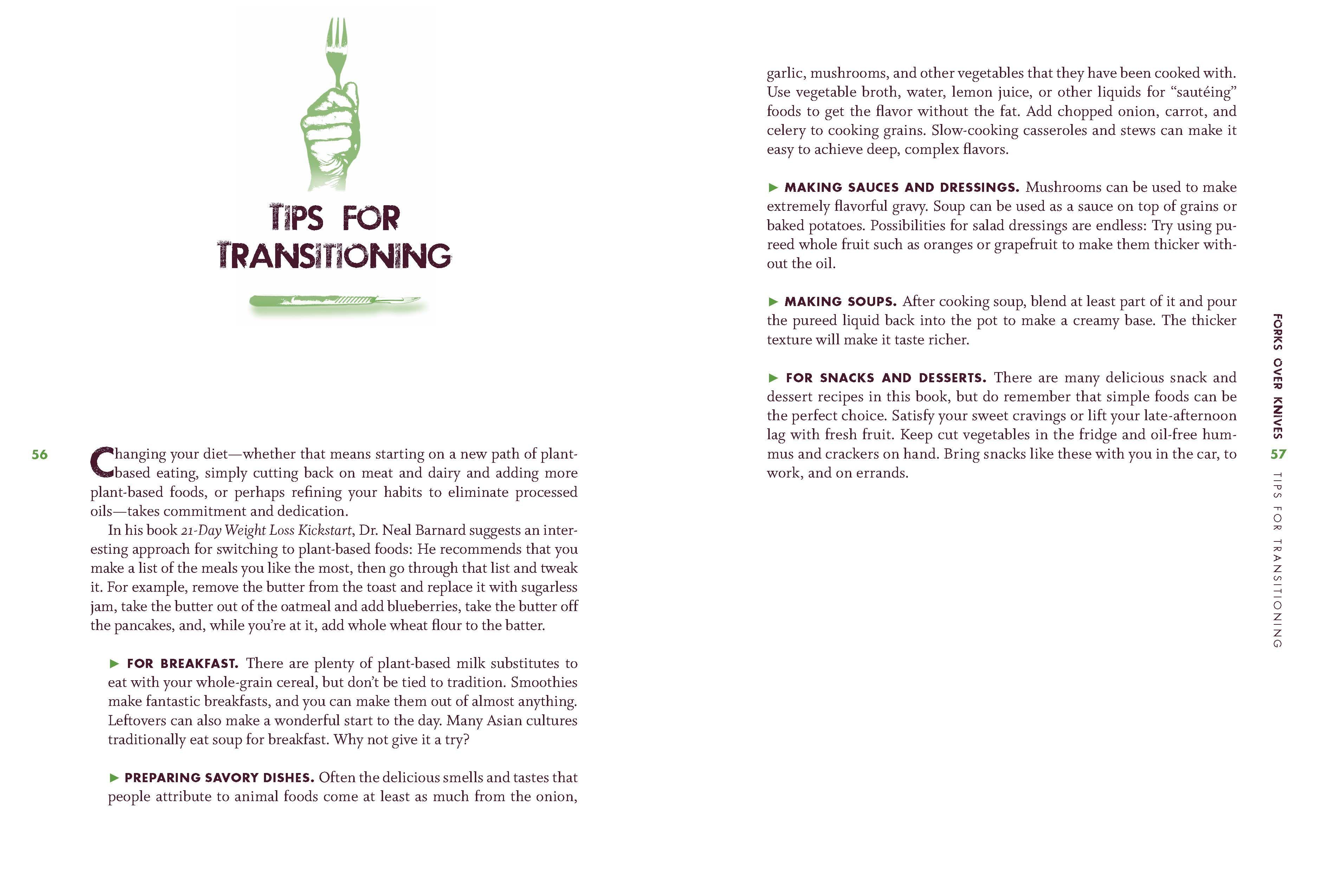 Beispielinhalt (Bild) Forks Over Knives