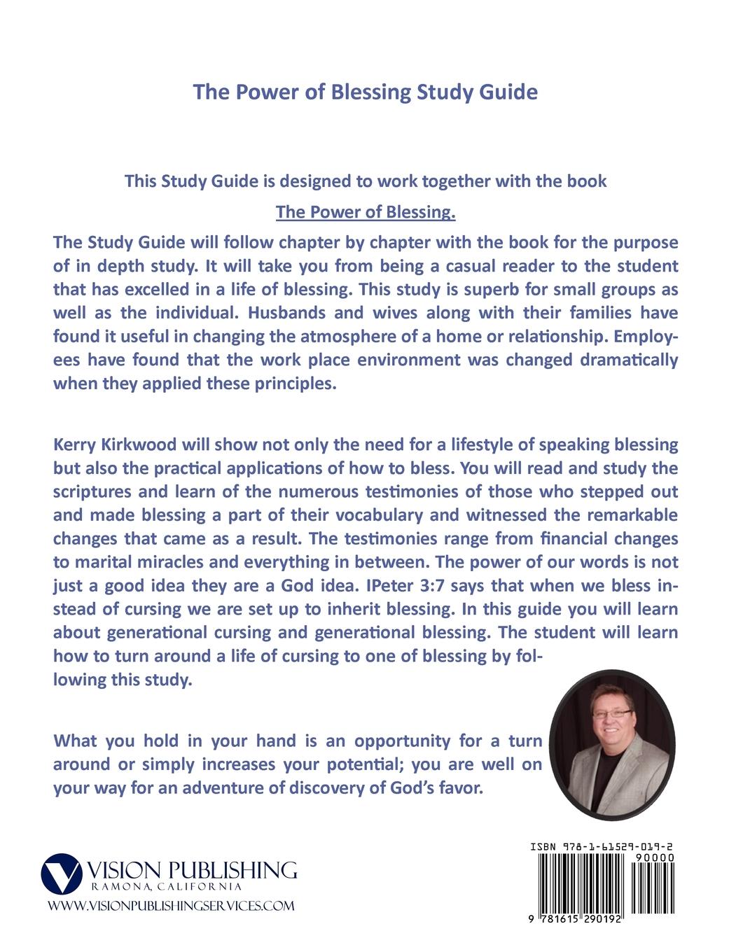 Rückseitencover The Power of Blessing Study Guide