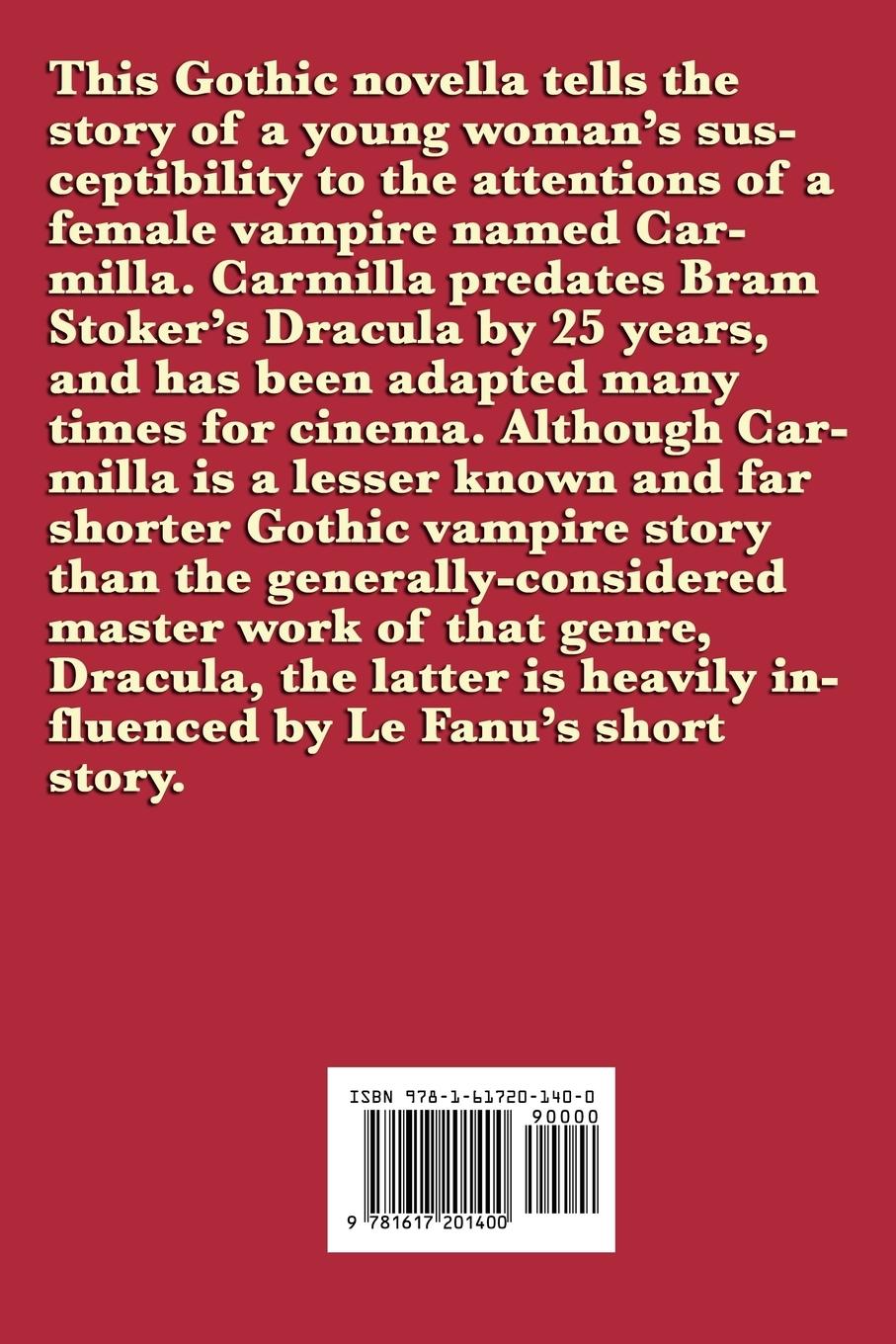 Rückseitencover Carmilla