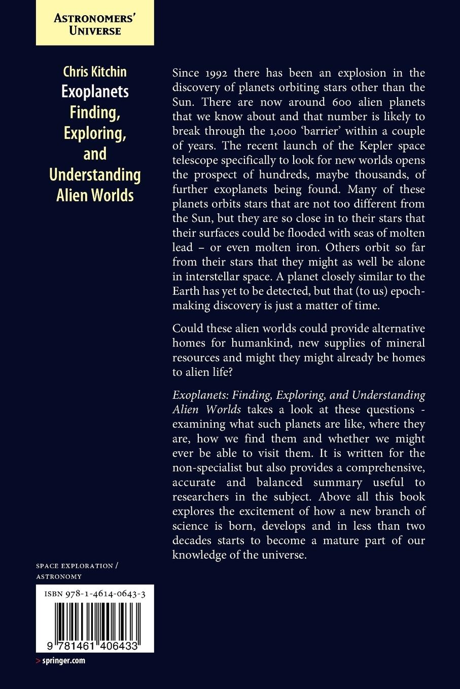 Rückseitencover Exoplanets