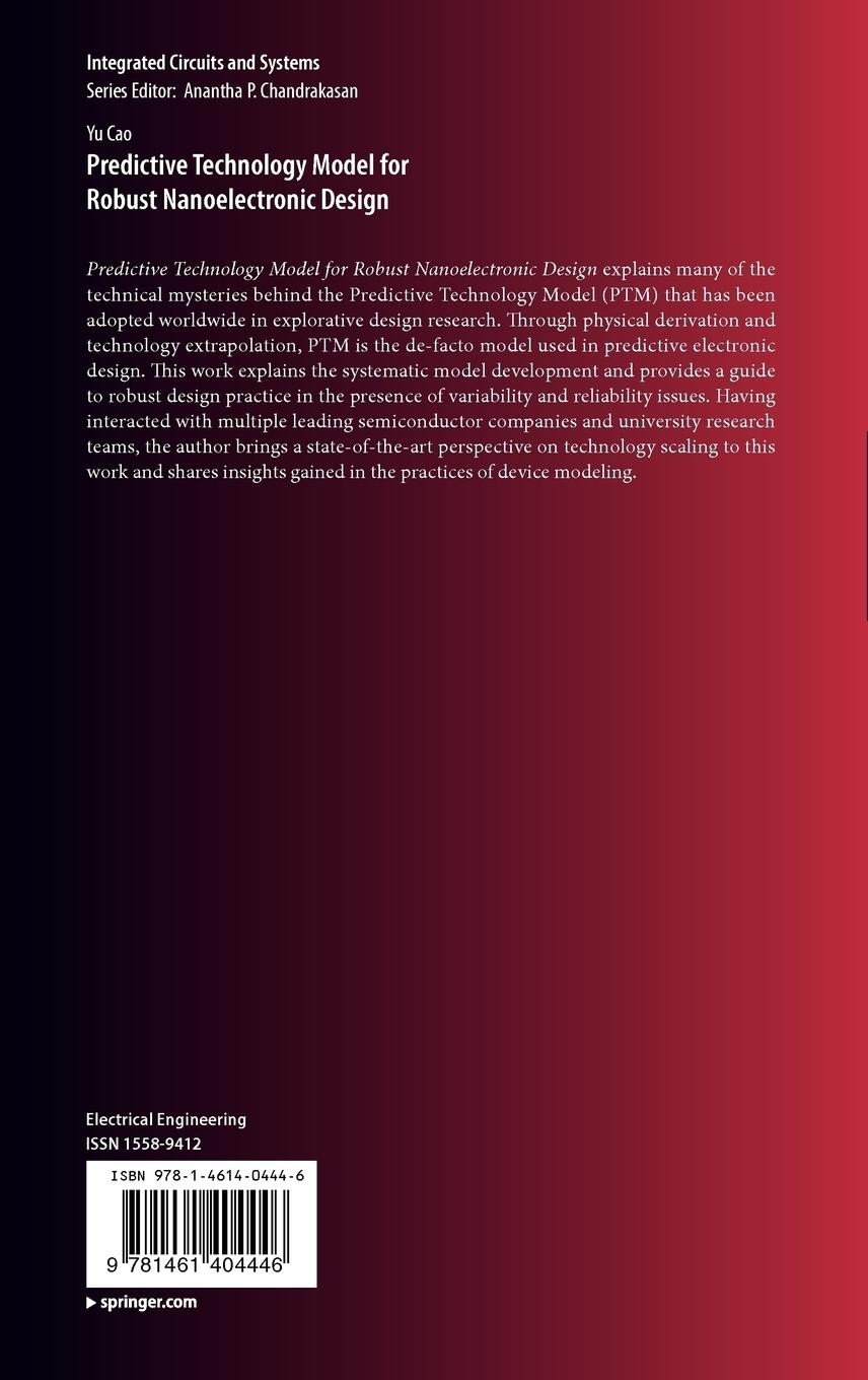 Rückseitencover Predictive Technology Model for Robust Nanoelectronic Design