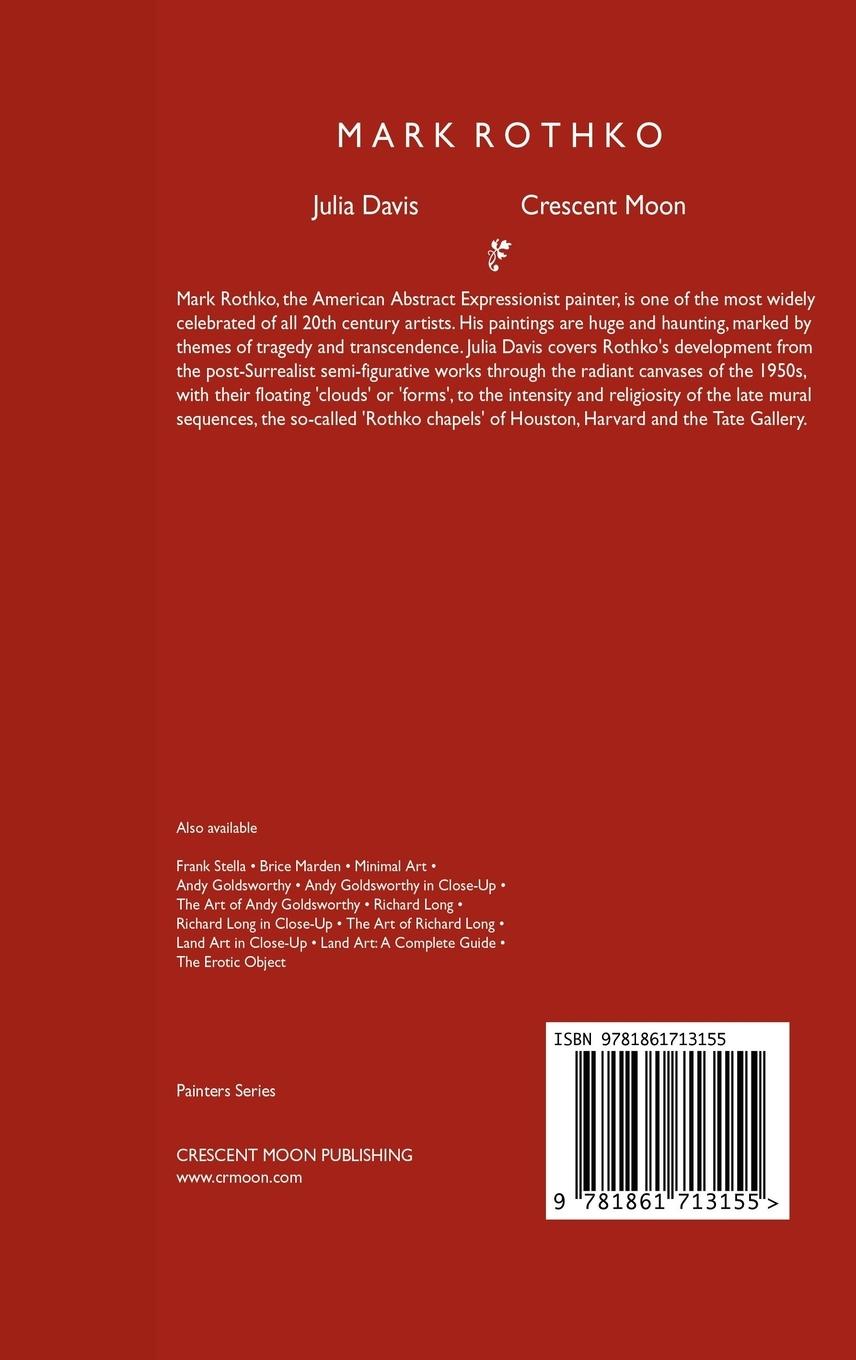 Rückseitencover Mark Rothko