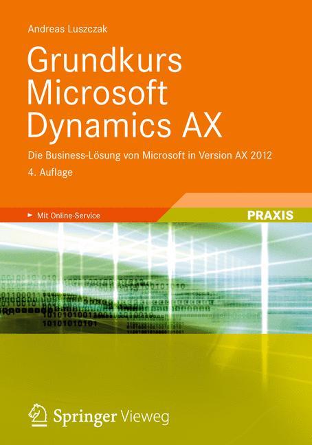 Vorderes Coverbild Grundkurs Microsoft Dynamics AX
