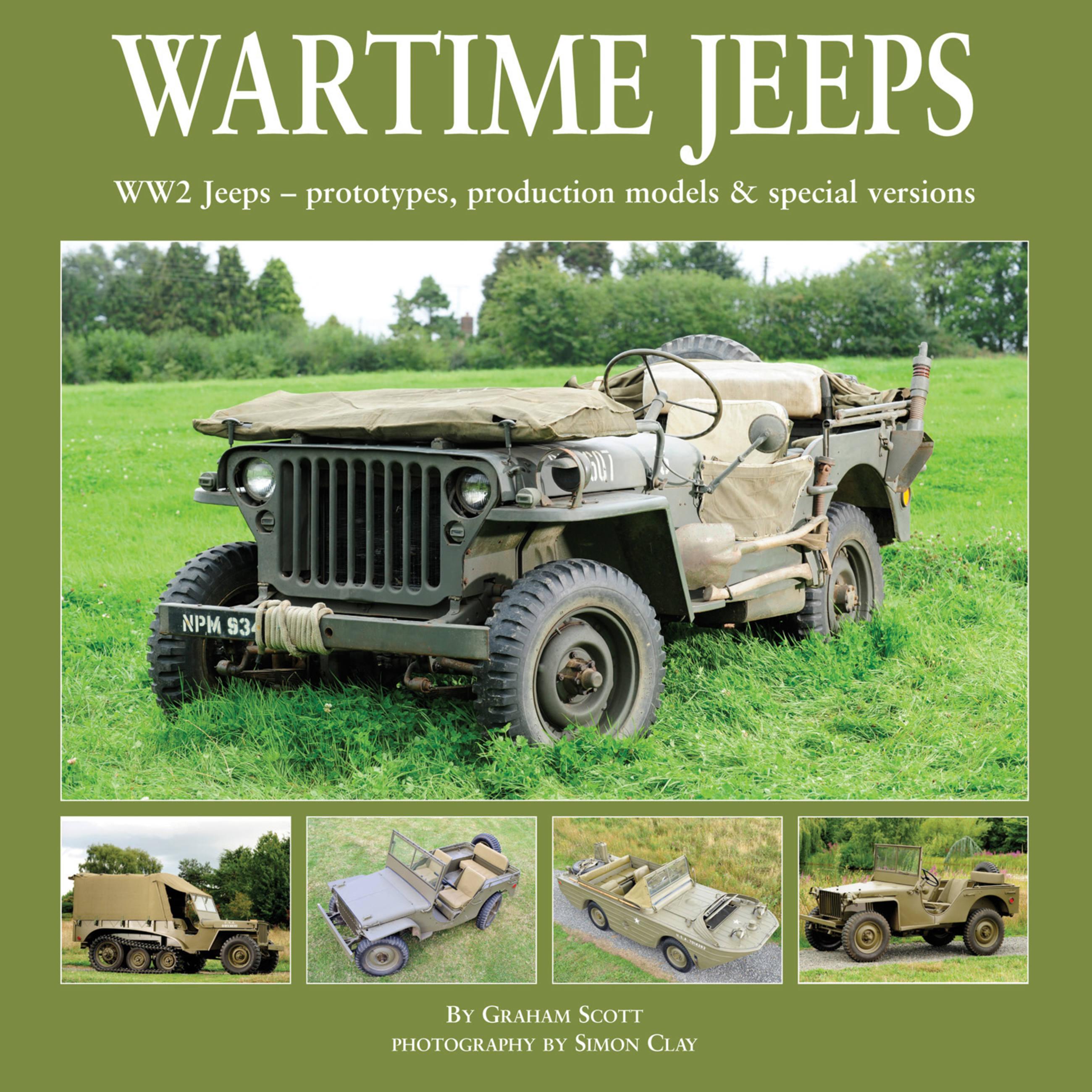 Vorderes Coverbild Wartime Jeeps