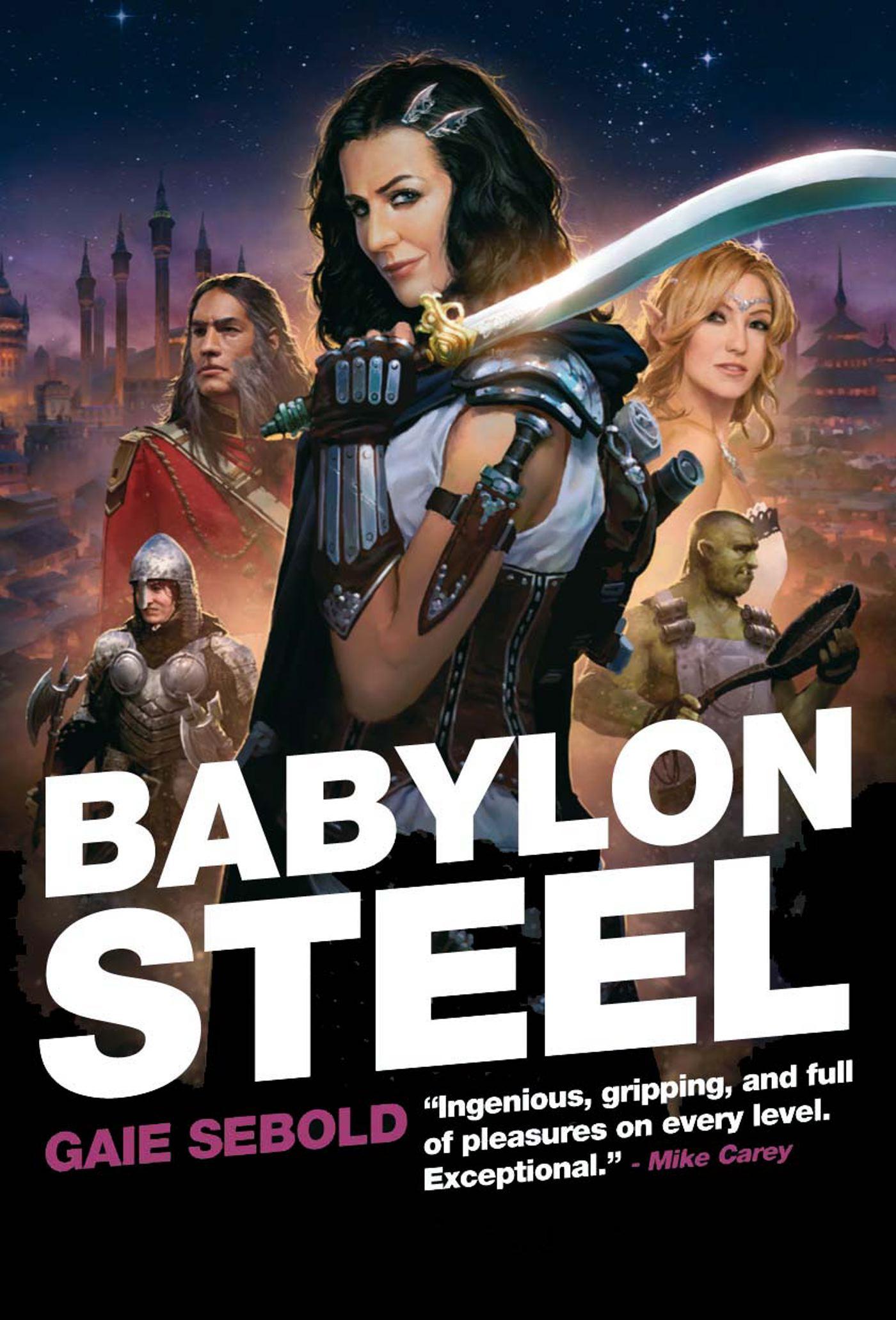 Vorderes Coverbild Babylon Steel