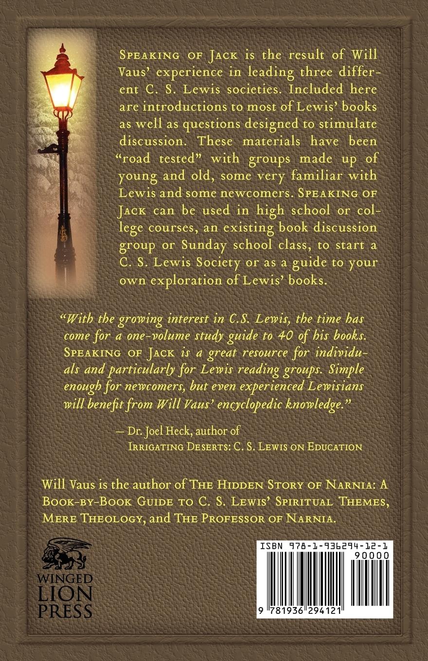 Rückseitencover Speaking of Jack