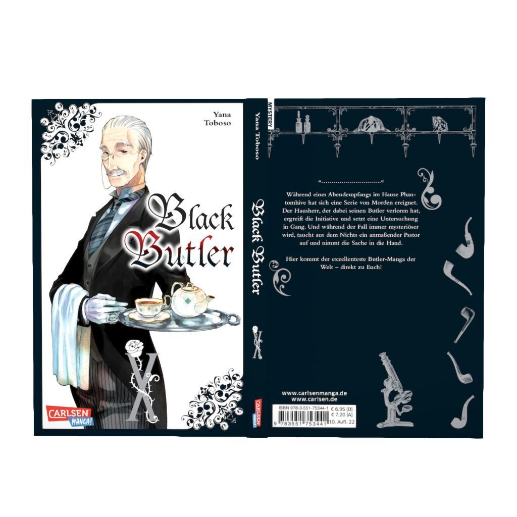 Beispielinhalt (Bild) Black Butler 10