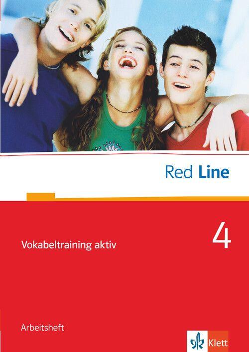 Vorderes Coverbild Red Line 4. Vokabeltraining aktiv