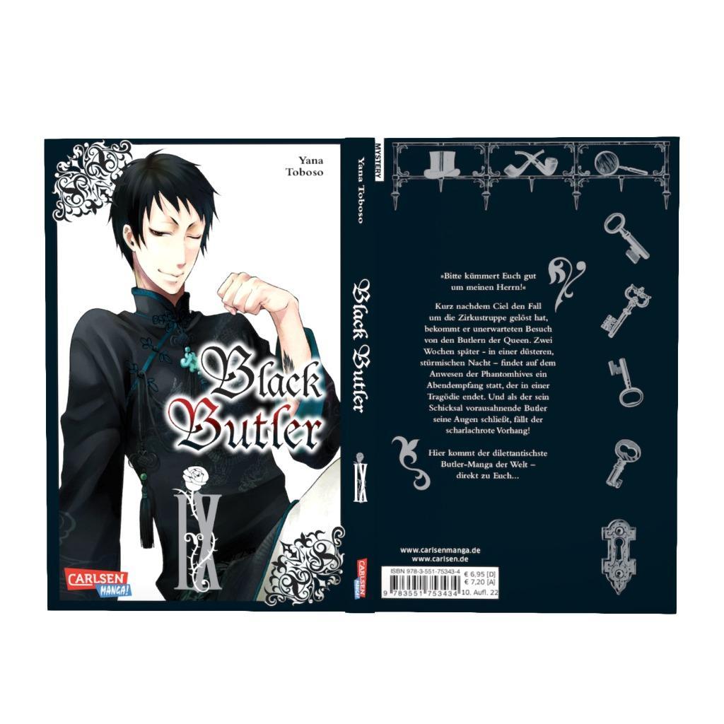 Beispielinhalt (Bild) Black Butler 09