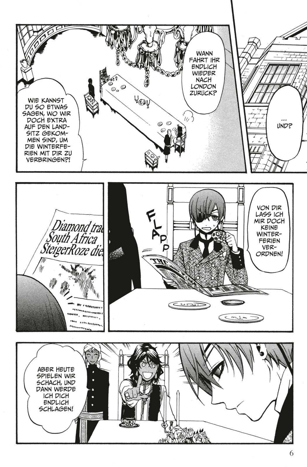 Beispielinhalt (Bild) Black Butler 09