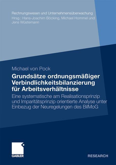 Vorderes Coverbild Grundsätze ordnungsmäßiger Verbindlichkeitsbilanzierung für Arbeitsverhältnisse