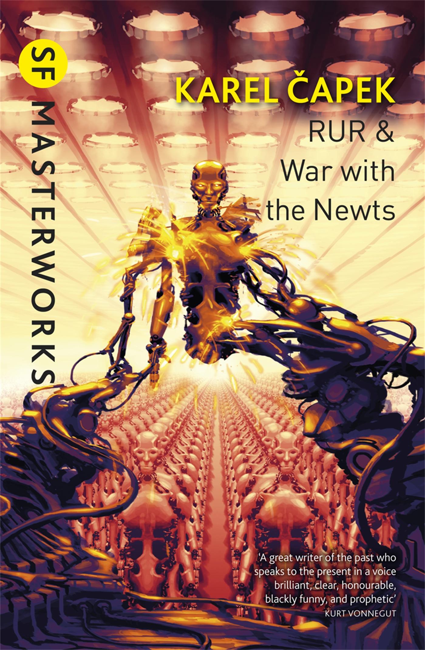 Vorderes Coverbild RUR & War with the Newts