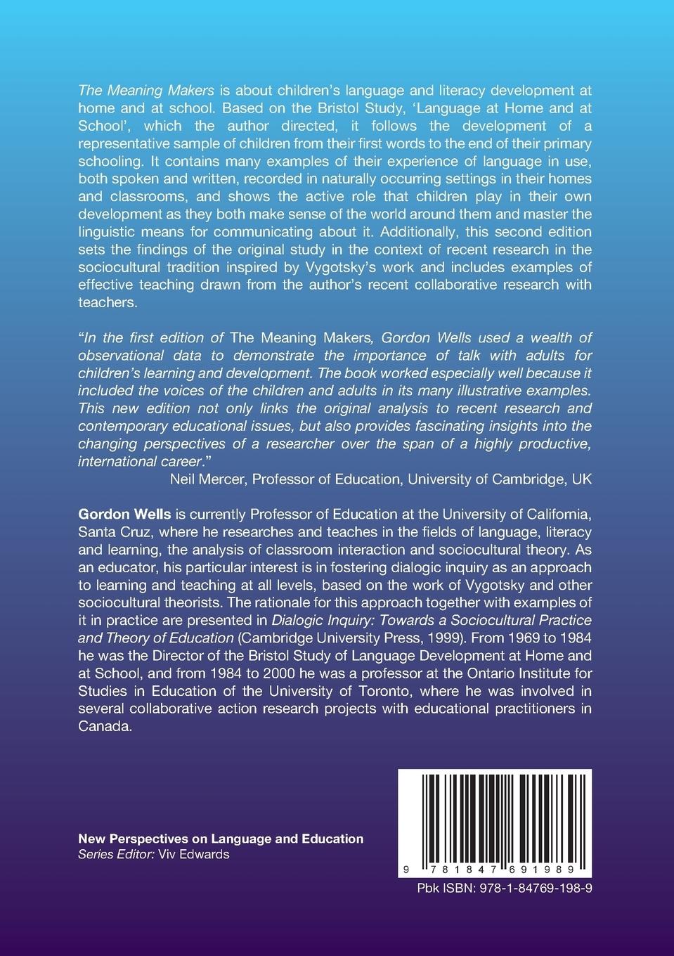 Rückseitencover The Meaning Makers