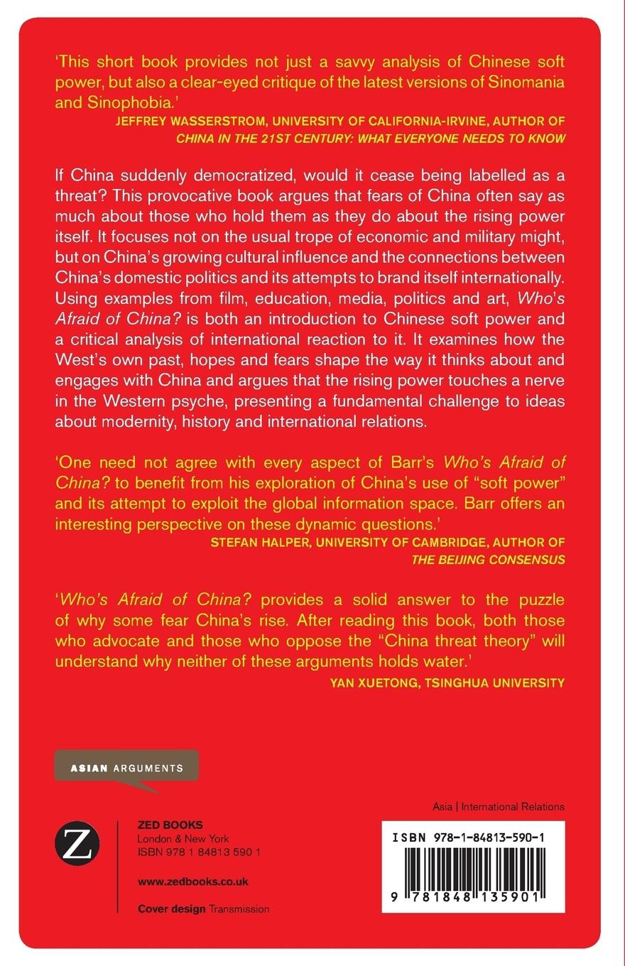 Rückseitencover Who's Afraid of China?