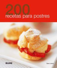 Vorderes Coverbild 200 Recetas Para Postres