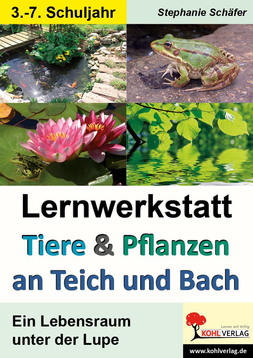 Vorderes Coverbild Tiere & Pflanzen an Teich und Bach