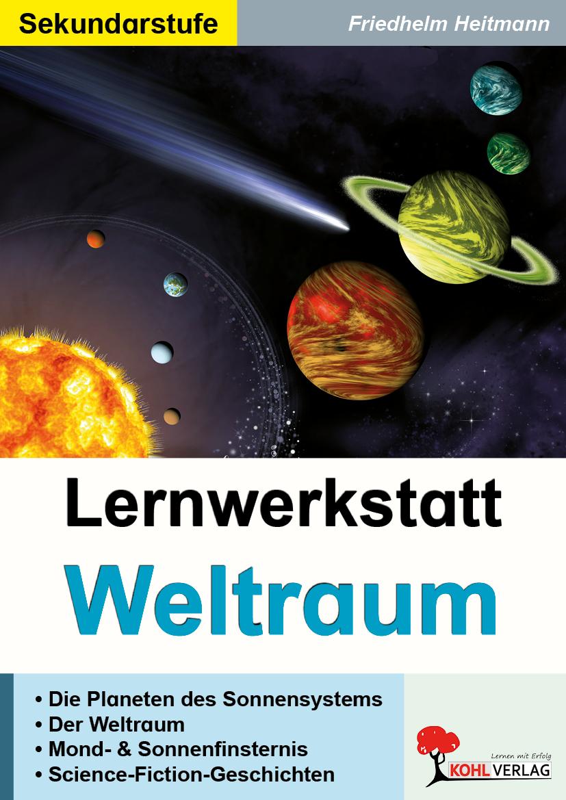 Vorderes Coverbild Lernwerkstatt Der Weltraum