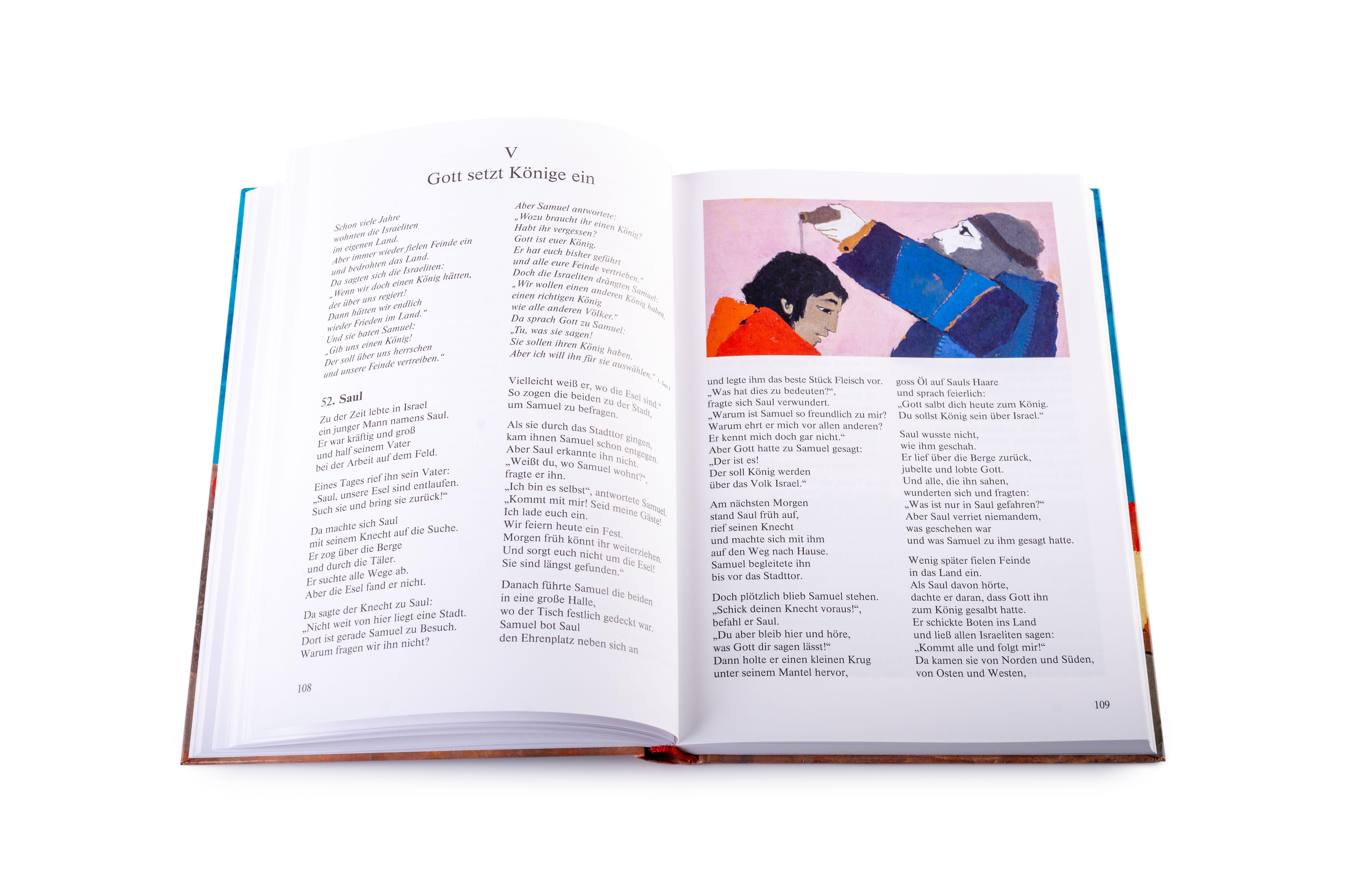 Beispielinhalt (Bild) Neukirchener Kinder-Bibel