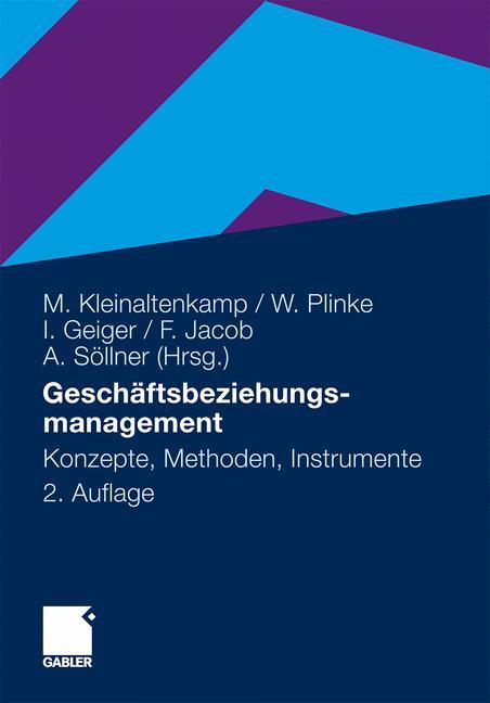 Vorderes Coverbild Geschäftsbeziehungsmanagement
