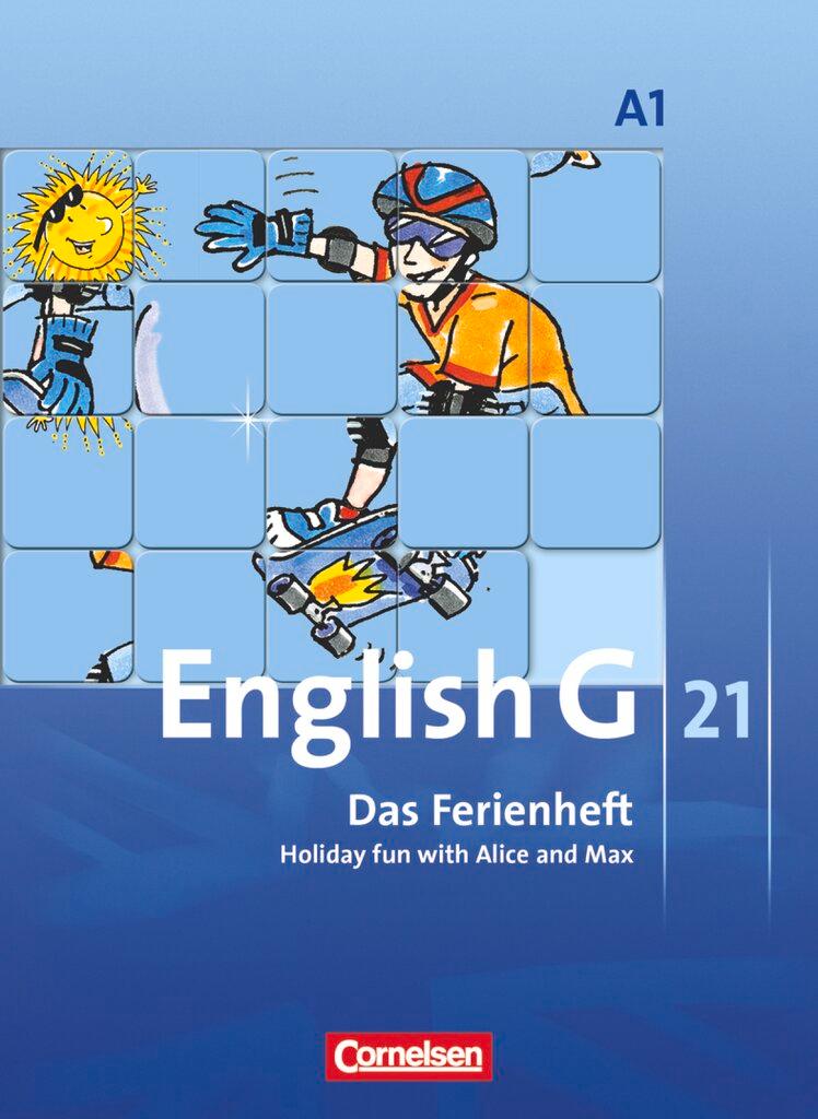 Vorderes Coverbild English G 21. Ausgabe A 1. Das Ferienheft
