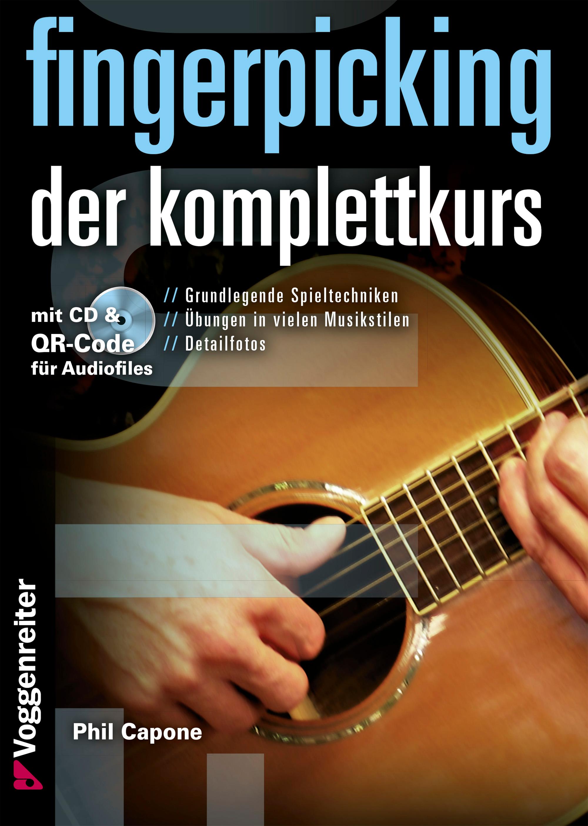 Vorderes Coverbild Fingerpicking - Der Komplettkurs